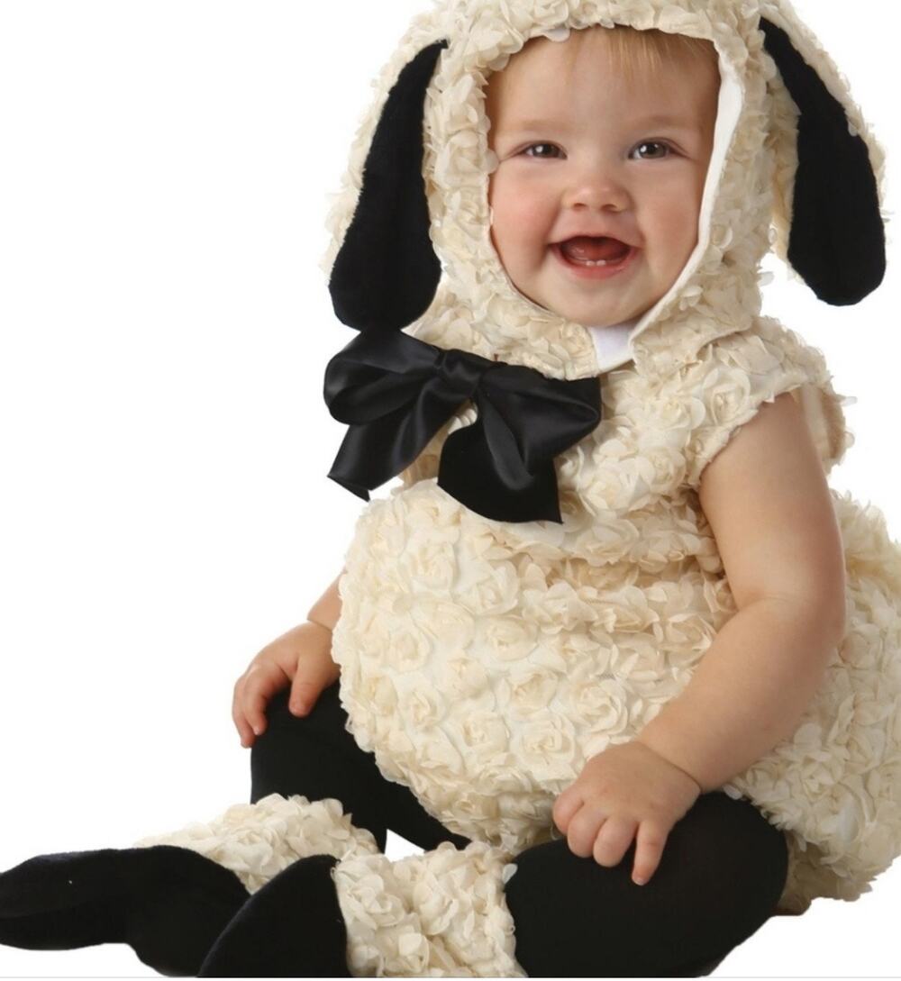 Princess Paradise Vintage Lamb Premium Child Costume Size 12/18 Months Nativity